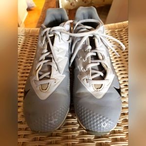 Women gray Softball shoes 6 1/2